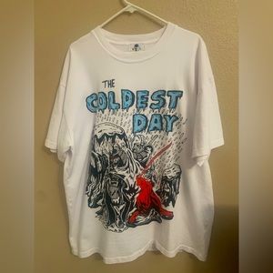 WARREN LOTAS XXL WHITE T SHIRT